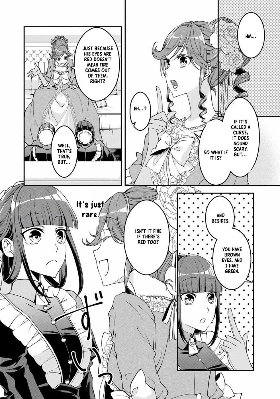 Crimson Shinigami suffered from sleeping princess Chapter 3 Page 3